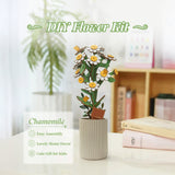 SVG Chamomile Flower Digital File for Laser Cutting Digital Download Bouquet