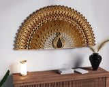 SVG Wall Art Multilayer Zentangle Files Digital Download for Laser Cutters Peafowl