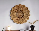 Multilayer Wall Art SVG Floral Laser Cutting File Zentangle Digital Download for Laser Cutters