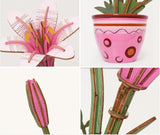 SVG Flower Lily 3D Laser Cutting File for Flower Bouquet