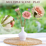 SVG Flower Carnation Laser Cutting File Digital Download 3D Bouquet for Laser Cutters