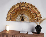 SVG Wall Art Multilayer Zentangle Files Digital Download for Laser Cutters Peafowl