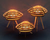 Tealight Holder Bundle Decorative Laser SVG Files for Laser Cutters Mushroom 3 Sizes