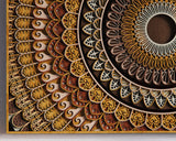 Wall Art SVG File Laser Cutting Mandala 3D Zentangle Multilayer Art