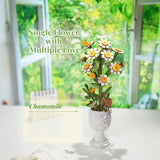 SVG Chamomile Flower Digital File for Laser Cutting Digital Download Bouquet