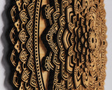 Multilayer Wall Art SVG Laser Cutting File Floral Digital Download for Laser Cutters