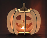Halloween Pumpkins Tealight Holder Files for Laser Cutters