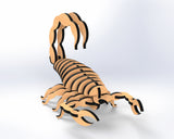 SVG Laser Cut Skorpion DIY Digitaler Download