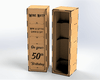 Подарочная коробка для бутылки вина. Лазерный файл SVG. Сдвижная крышка. Деревянная коробка для вина. Цифровая загрузка