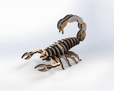 SVG-лазерная резка Скорпиона своими руками, цифровая загрузка