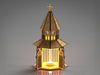 SVG Tealight Holder Gothic Church Mini Decorative Tealight Holder Digital Downloads for Laser Cutters