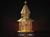 SVG Tealight Holder Gothic Church Mini Decorative Tealight Holder Digital Downloads for Laser Cutters